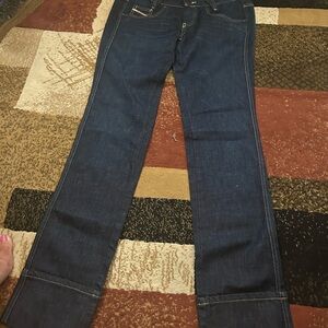 Diesel Loopy Dark Indigo Jeans Waist 30 Lengtb 32 NWT